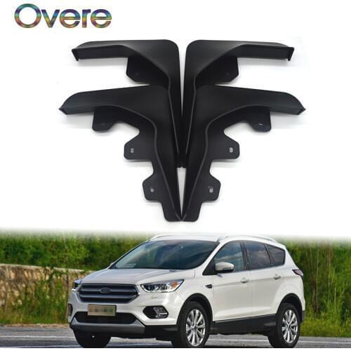 Overe Car Front Rear Mudguards For Ford Kuga 2 Escape 2013 2014 2015 2016 2017 Car-styling 1Set Mudflaps Accessories 4Pcs Fender