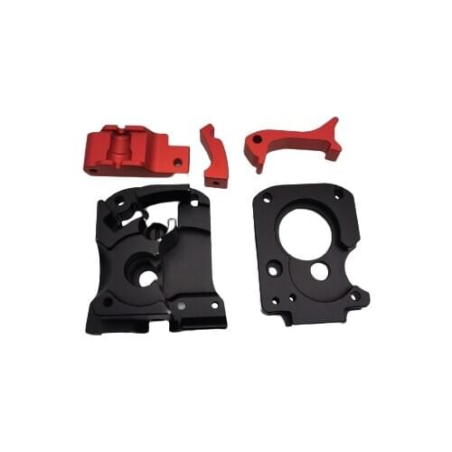 Afterburner extriuder aluminum upgrade kit 1.75mm dual gear VORON Afterburner V6 hotend for Voron 2.4 3D printer CNC machining