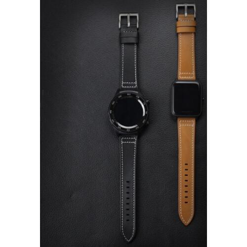 20mm Watch Strap For Huami Amazfit Wrist Band Genuine Leather Watch Band For Huawei Watch 2 Sport Classic Huami Watchbands