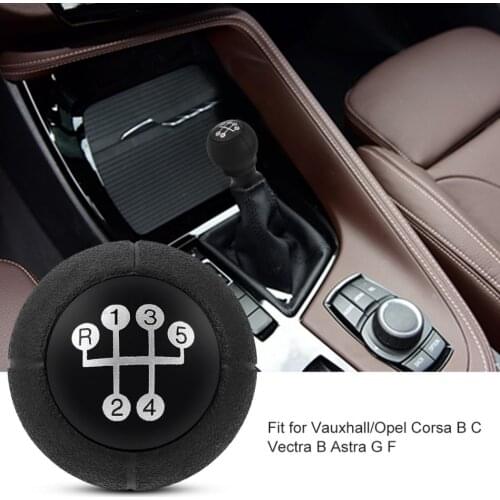 Gear Shift Knob 5 Speed Car Gear Stick Shift Knob Head for Vauxhall/Opel Corsa B C Vectra B Astra G F