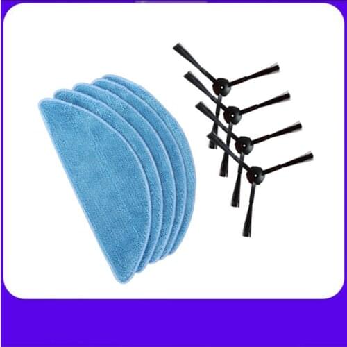 Mop Cloth Side Brush for ilife v7 robotic vacuum cleaner parts chuwi ilife V7s plus accessories brushes cleaning mop
