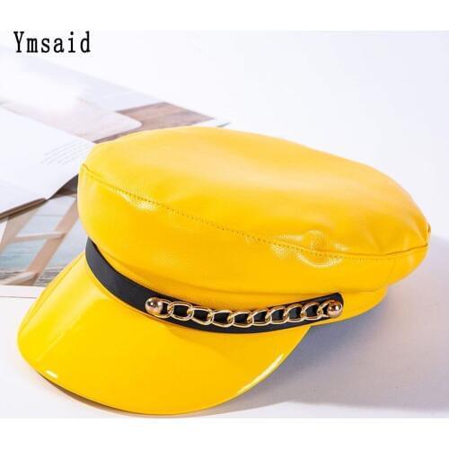 Женские кожаные шапки Ymsaid China At AliExpress