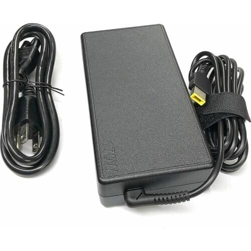 170W AC Laptop Charger ADL170NLC2A for Lenovo ThinkPad 11e 5th Gen IdeaPad Z710 700-15 S1 Yoga 12 Slim Tip Power Adapter