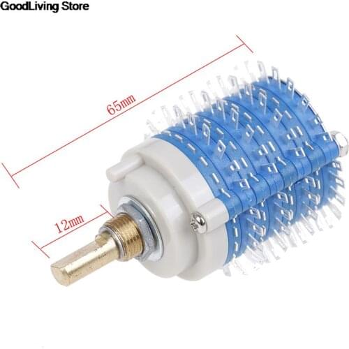 1pc high quality 4 Pole 24 Step 4*24 Rotary Switch Attenuator Volume Control DIY Potentiometer