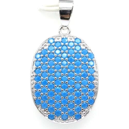 30x28mm New Statement Swan Shape Pendant Created Green Peridot Tourmaline Zircon Silver Pendant