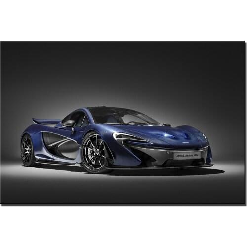 Vehicle Wall Art Posters Mclaren P1 Supercar Wallpaper Canvas Print For Home Decor DIY Framed Paintings