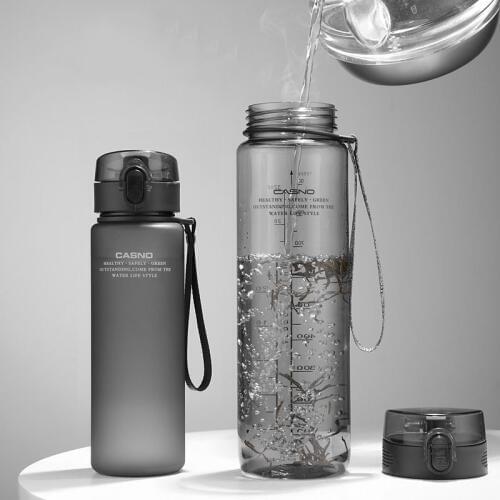 400/560/850/1050ml Sport Water Bottle Large Capacity Cup Sports Shaker Gym Drinking Bottles Waterbottle Eco Friendly Portable