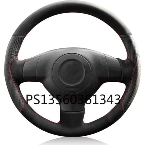 Suitable for Suzuki Alto sx4 Swift S-cross Vitara Jimny hand stitched steering wheel cover leather grip cover