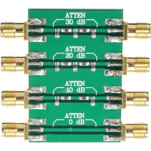 5Pcs/Lot DC-4.0GHz 200mW DC 4.0GHz RF Fixed Attenuator SMA Double Female Head 0dB 10dB 20dB 30dB