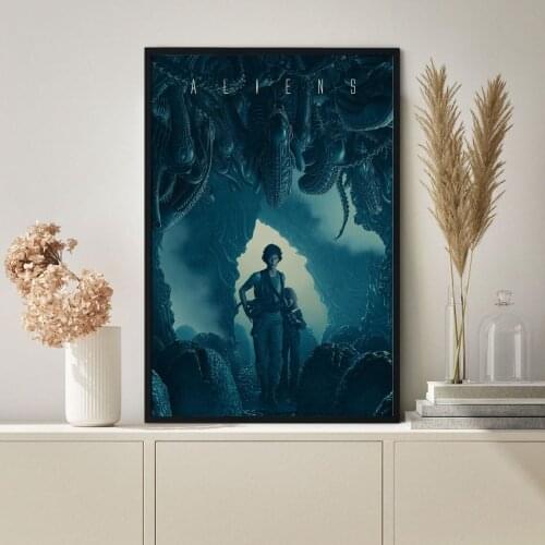 Alien Classic Hot Sale Movie Canvas Art Print Poster Wall Painting Home Decoration (No Frame)