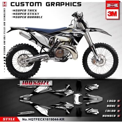 KUNGFU GRAPHICS Enduro Stickers Full Wrap Kit for TE FE TX FX FS TC FC 125 150 250 300 350 450 501 2016 2017 2018 2019