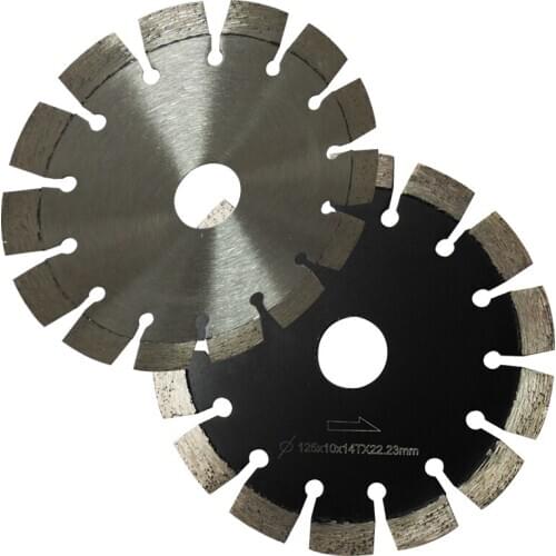 125x10x22.23-15.88mm laser welded segment diamond saw blade for bricks, granite,marble and concrete. FREE shipping