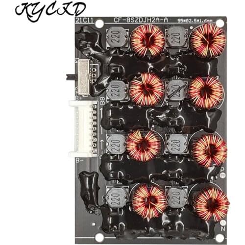 2A BMS 8S Active Balance Equalizer Module Li-ion Lipo Lithium LiFePO4 Battery Power Energy Transfer Balanced Board Auto Detect