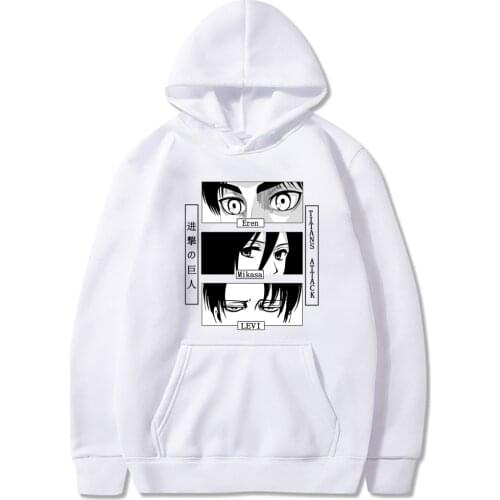 2021 Hot Anime Final Season Attack on Titan Unisex Hoodies Mens Hoodie Shingeki No Kyojin Sweatshirts