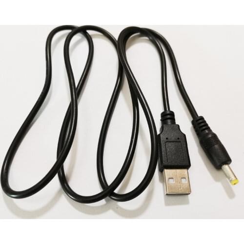 NCHTEK USB2.0 A Male to DC 5V 4.0x1.7mm Male Plug Power Adapter Cable Lead Charger For Sony-PSP About 1M/Free Shipping/1PCS