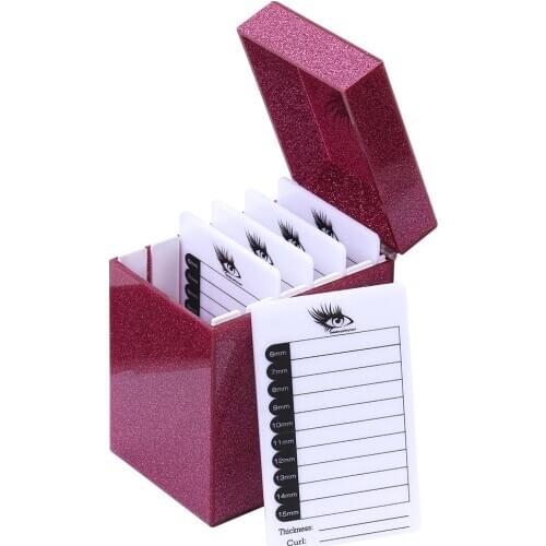 5 Layers Lashes Display Stand Organizer Box False Eyelashes Glue Pallet Eyelash Extension Makeup Tool Eyelash Storage Box 550g