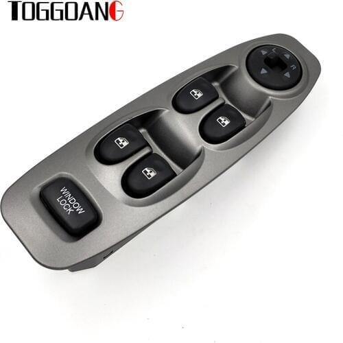 93570-25000 Auto Grey Power Window Lifter Master Control Switch With Electric Button For Hyundai Accent 2000-2005