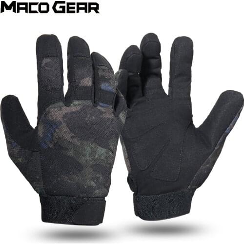 Professional Military Airsoft Full Finger Glove Multicam Black Tactical Gloves Army Work Hiking Shooting Paintball Hunting Men