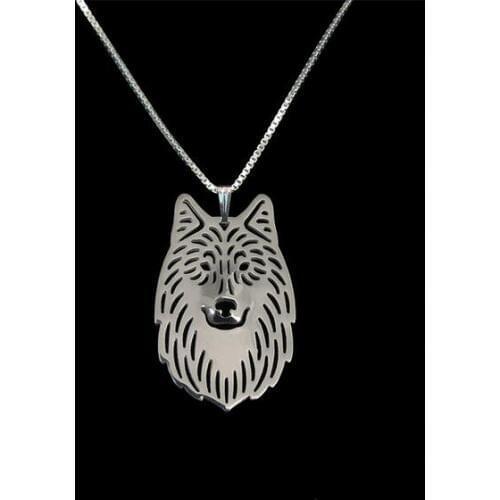 Drop shipping-Wolf Pendant Necklace