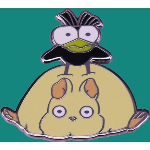 Creativity Mouse Enamel Pins Brooch Collecting Animal Bird Lapel Badges Men Women Fashion Jewelry Gifts Adorn Backpack Collar