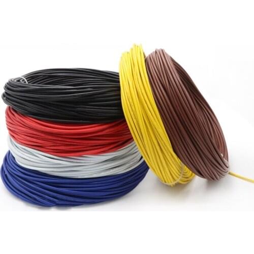 UL1672 PVC Electronic Wire 16AWG Dual Insulated Electrical Equipment Cable 1Meter