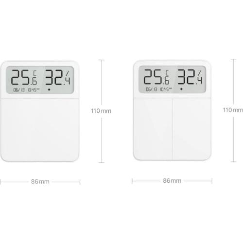 Xiaomi Mijia Mi Smart Wall Switch with Display Temperature/Humidity Switch Electric Lamp Switch Mijia App Intelligent Control