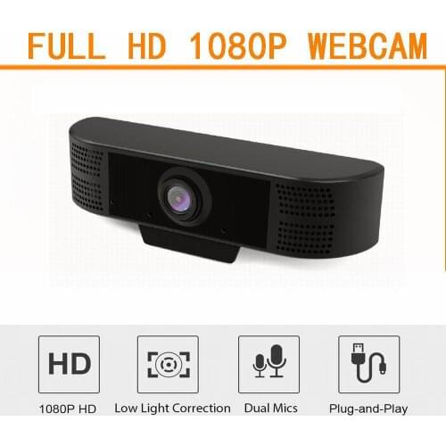 EastVita HD 1080P Webcam Camera with MIC Clip-on USB2.0/3.0 for Computer PC Laptop Professional r30