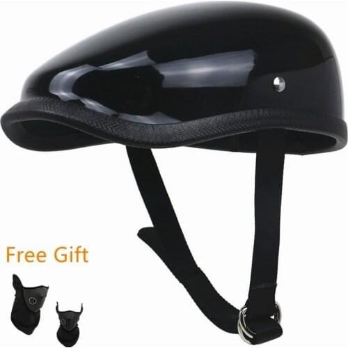 Vintage Men Women Beret French Light Weight Half Motorcycle Helmet Retro Elegant Motorbike Helmet Fiberglass Summer Casco moto