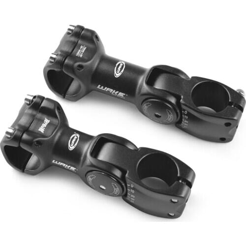 Adjustable Bike Stem High-Strength 31.8/25.4 mm MTB Front Rod Aluminum Alloy Mountain Road Bike Handlebar Stem Bicycle part