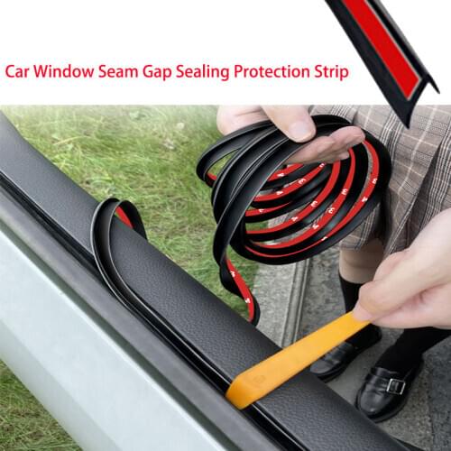 Car Window Gap Seal Strip Protection For Lexus Buick Mercedes Benz W205 W203 W212 W124 W204 AMG Volvo XC90 S60 V40 S80 XC60