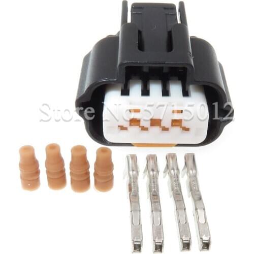 4 Hole PK605-04027 Female Engine Throttle Automotive Housing Connector Female Socket For MITSUBISHI