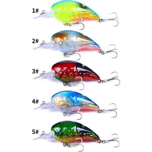 5PCS 7cm 11.5G Crankbaits Isca Artificial Japan Hard Bait Bass Pesca Wobblers Carp Pike Fishing Gear Tackle