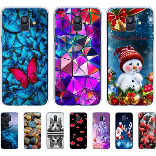 For Samsung Galaxy A6 2018 Case Silicone fundas Back Phone Cover For Samsung Galaxy A6 Plus 2018 Soft Case 6.0 Coque Bumper