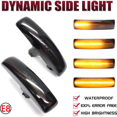 Dynamic LED Turn Signal Side Marker Lamp Water Blinker Indicator Light For Land Rover Range Rover Sport Discovery 3 4 Freeland 2