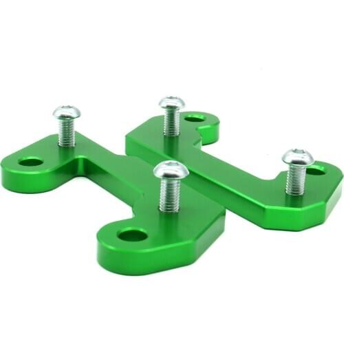 For KAWASAKI NINJA 400 NINJA400 NINJA250 NINJA 250 Z400 Z 400 2018 2019 Motorcycle CNC Aluminum Rearset Base Foot Pegs Rear