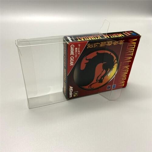 Collection display box for Japanese game gear GG games