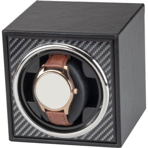 USB Power Supply Mechanical Watch Winding Box Motor Shaker for Automatic Mini Single Watch Winder Jewelry Storage Organizer