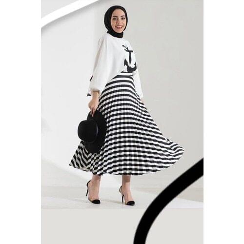 Muslim Women 'S Skirted Suit Spring Summer Autumn Winter new fashion Stylish and elegant
