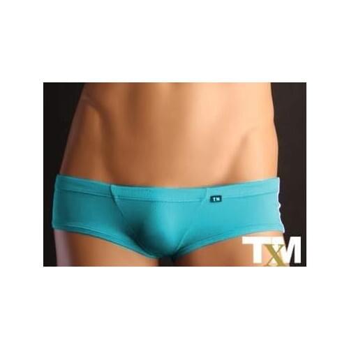 Free shipping male panties ultra-low-waisted silky male panties 4025