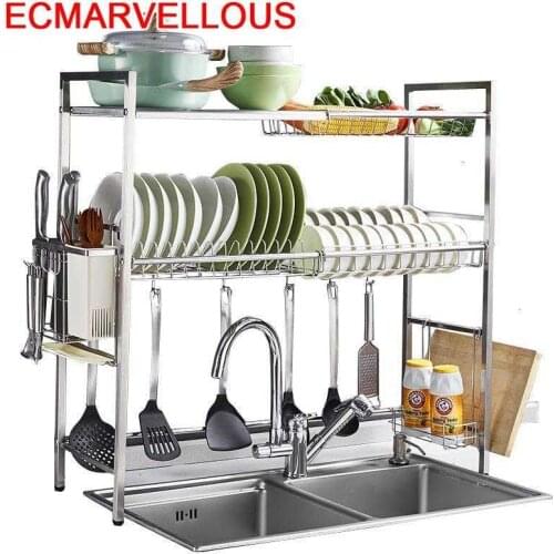 Refrigerator Organizadores De Organizer Almacenaje Stainless Steel Organizador Cuisine Cozinha Cocina Mutfak Kitchen Rack