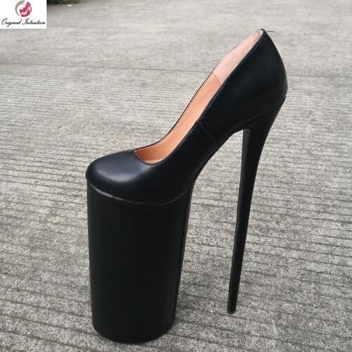 Original Intention Super High 20 CM Platform 30 CM Thin High Heels Pumps Woman Sexy Party Club Shoes Female Color Can Be Custom
