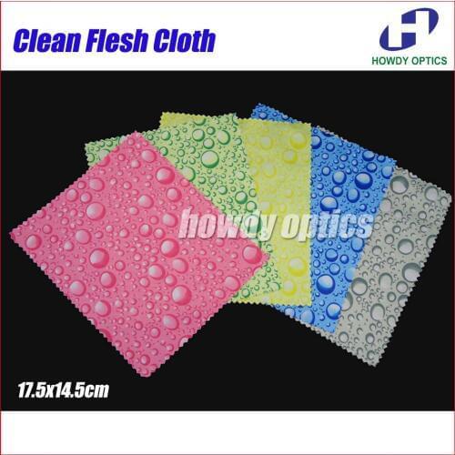 Free Shipping Clean Flesh Glasses Sunglass Lens Microfiber glasses cloth 175x145mm