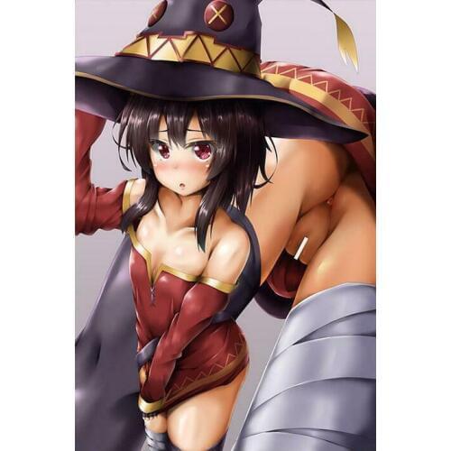 KonoSuba Japan Anime Art Film Print Silk Poster Home Wall Decor 24x36inch