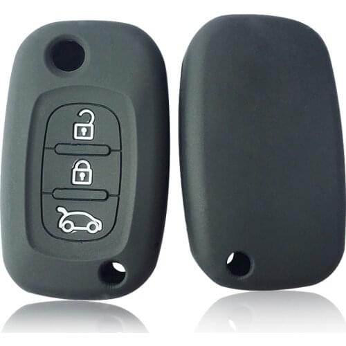 Silicone Car Key Cover Case For LADA Vesta Priora Sedan Sport Kalina Granta X-Ray XRay Remote Key Holder Shell Fob Auto Parts