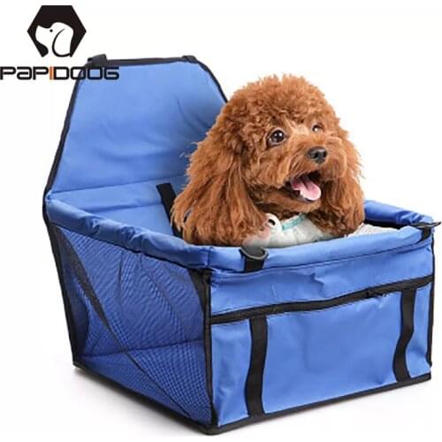 Travel Dog Car Seat Cover Cat Foldable Breathable Safe Hammock Pet Carriers Bag Carrying For Cats Dogs Transport Seat Basket