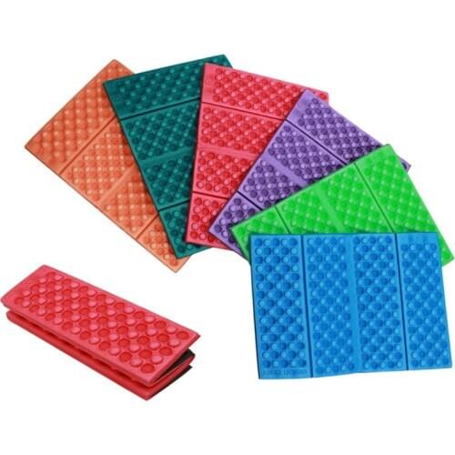 Foldable Folding Outdoor Camping Mat Seat Moisture Proof Cushion Portable Waterproof Foam Pads Yoga Chair Picnic Beach Pads