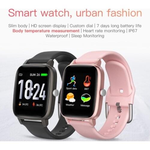 T98 Smart Watch Men And Women Multifunctional Sports Fitness Tracker Sleep Heart Rate Blood Pressure Monitoring SmartWatch P8