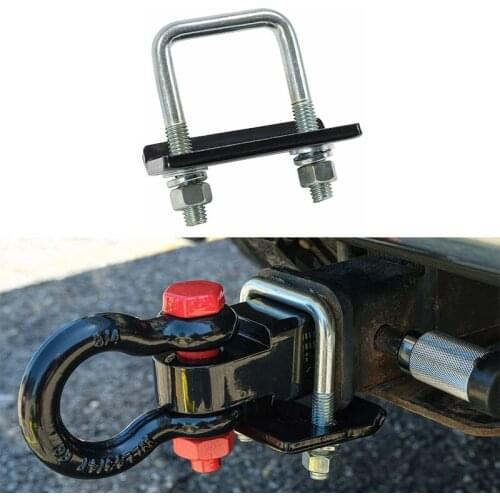Hitch Tightener U Bolt for 1.25Inch and 2Inch Hitches Reduce Movement Hitch Cargo Carrier Bike Rack Trailer Ball Mount