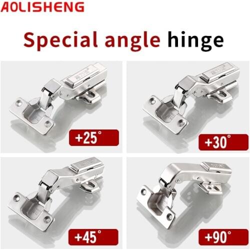 AOLISHENG Free Shipping 135 Degree Corner Folded Cabinet Door Hinges Kitchen Bathroom Cupboard