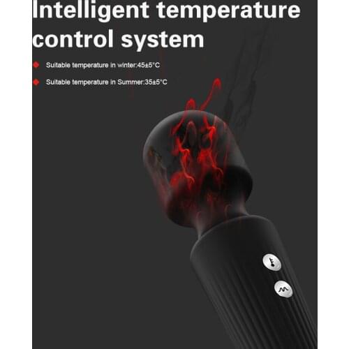 Heating Vibrators Magic Wand AV Sex Toys For Woman Clitoris Stimulator Sex Shop Toys For Adults G Spot Vibrating Dildo Vibrator